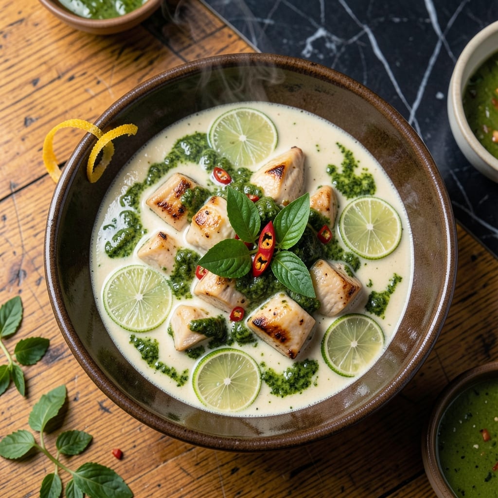 Easy Thai Green Chicken Curry Recipe With Coconut Milk: Authentic ...
